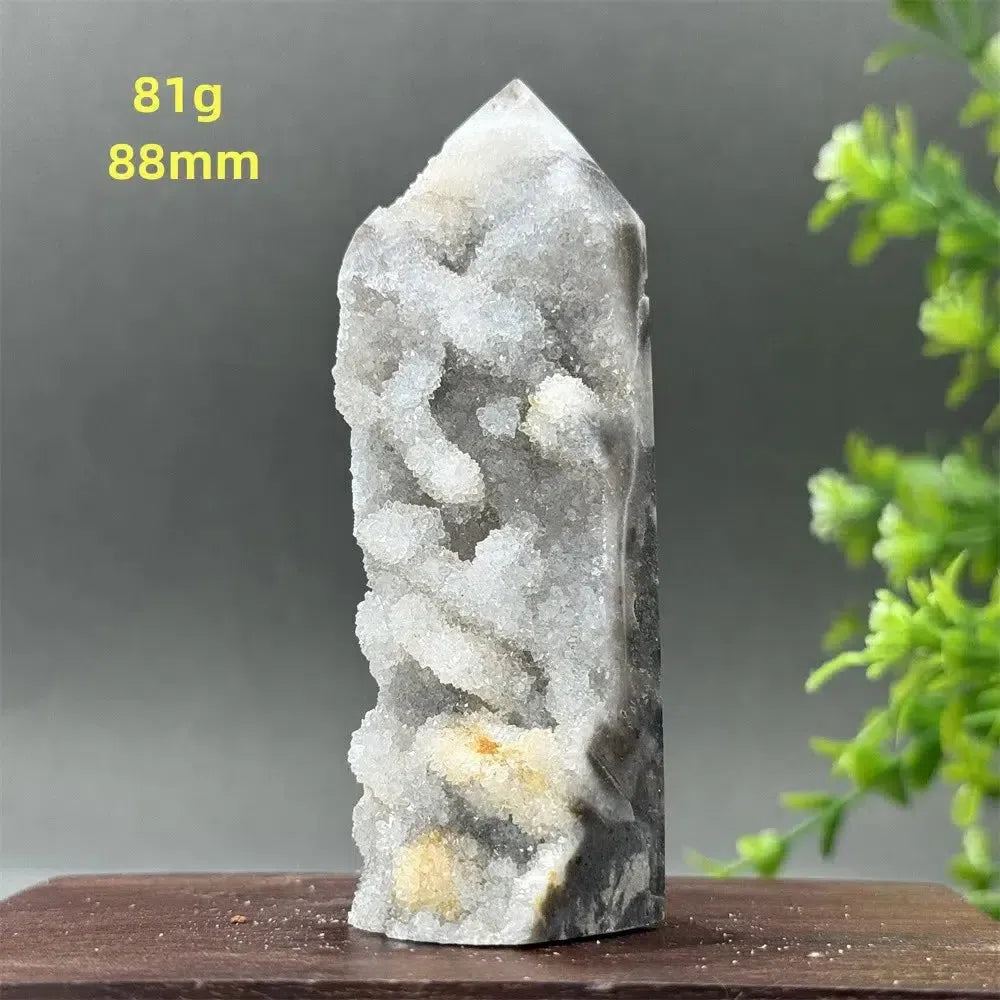 Sphalerite Geode Raw Edge Tower