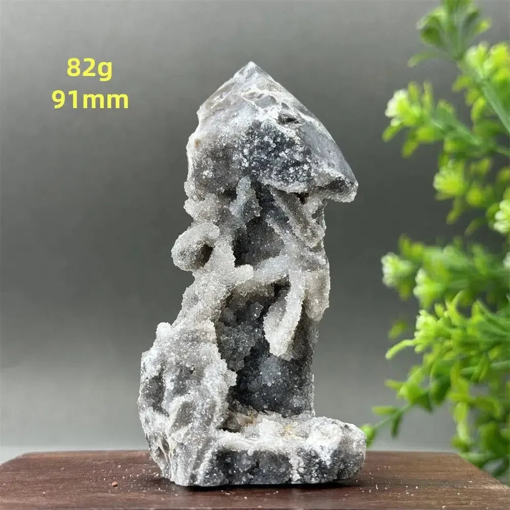 Sphalerite Geode Raw Edge Tower