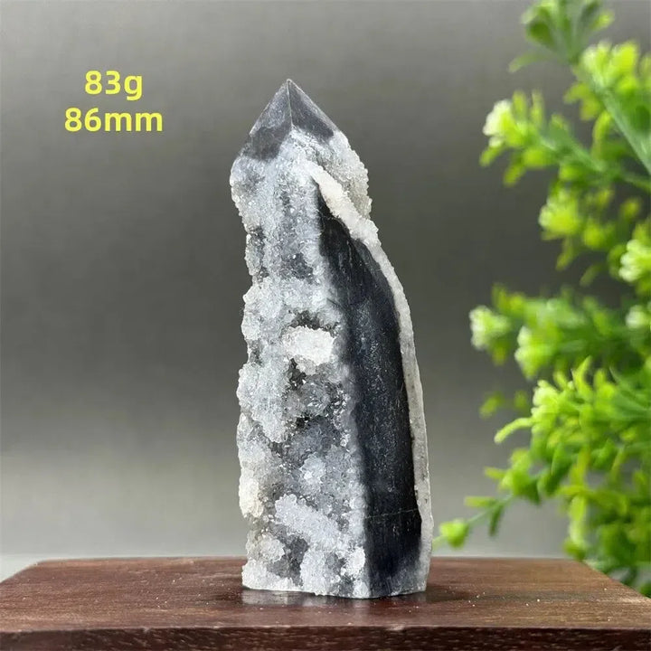 Sphalerite Geode Raw Edge Tower