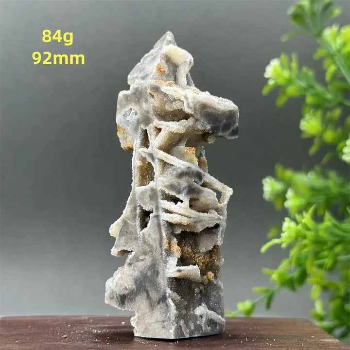 Sphalerite Geode Raw Edge Tower