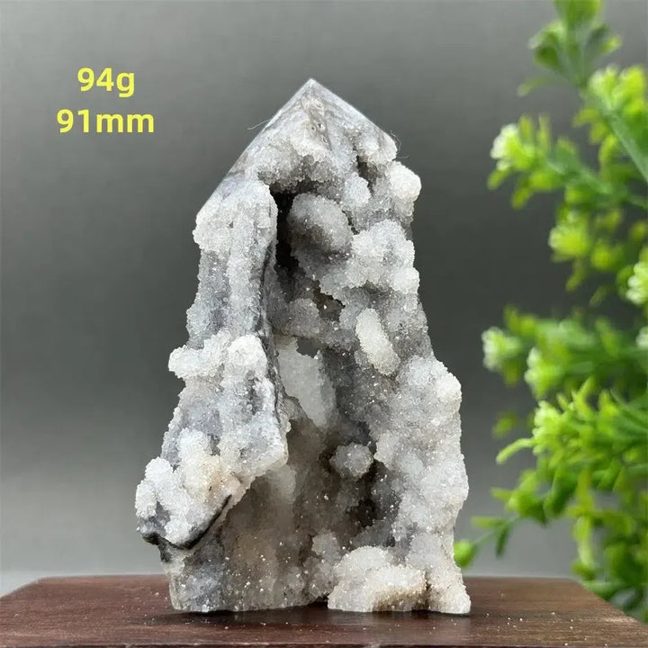 Sphalerite Geode Raw Edge Tower