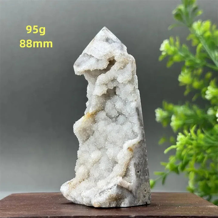 Sphalerite Geode Raw Edge Tower