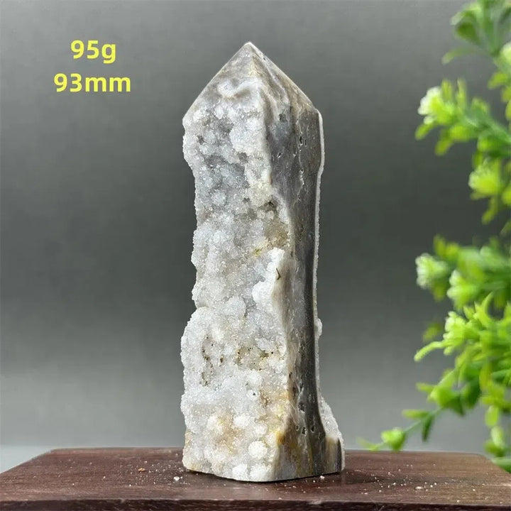 Sphalerite Geode Raw Edge Tower