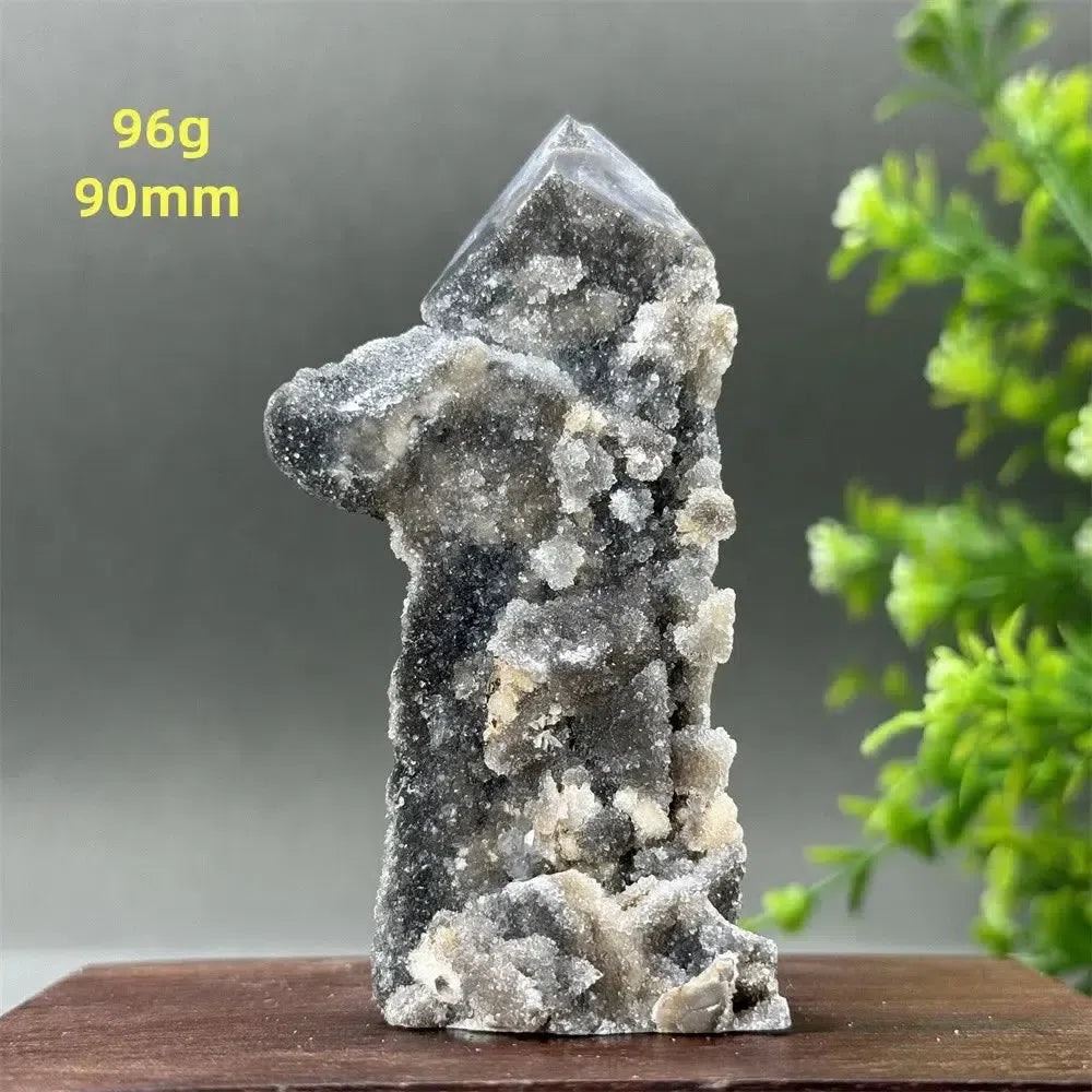 Sphalerite Geode Raw Edge Tower