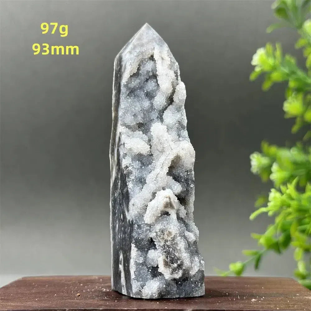 Sphalerite Geode Raw Edge Tower