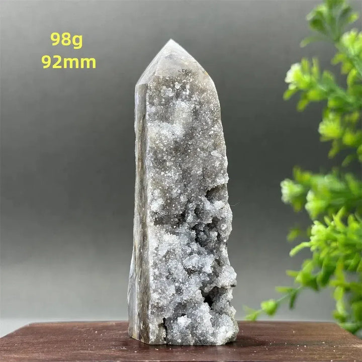 Sphalerite Geode Raw Edge Tower