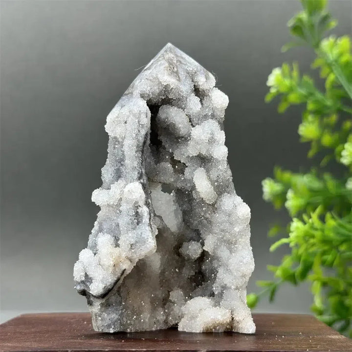 Sphalerite Geode Raw Edge Tower