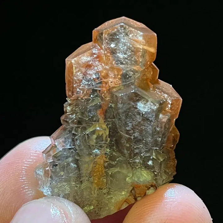 Stacked Poker Chip Calcite Cluster