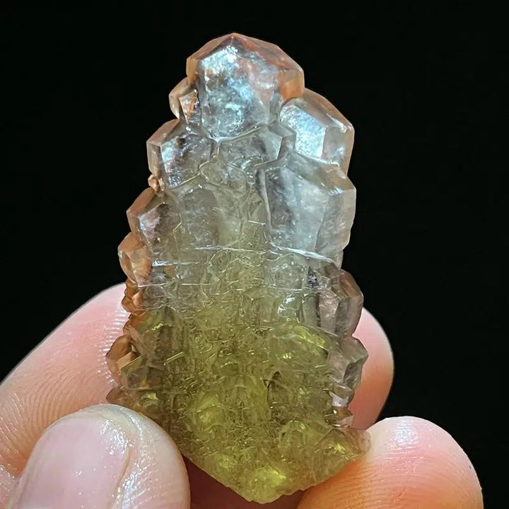 Stacked Poker Chip Calcite Cluster