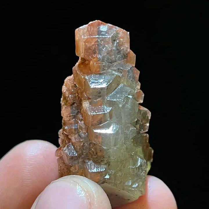 Stacked Poker Chip Calcite Cluster