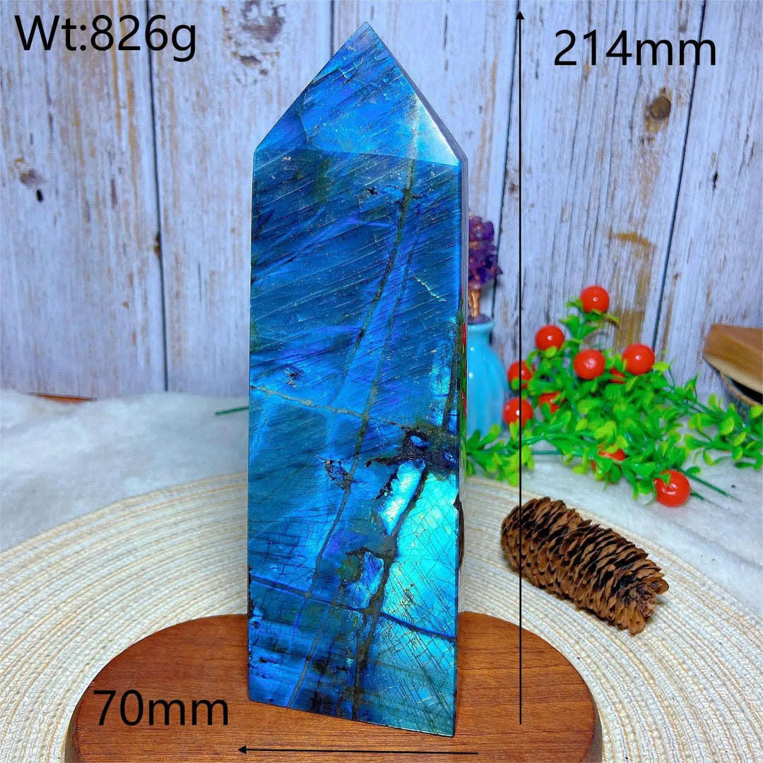 Statement Size Blue Labradorite Tower