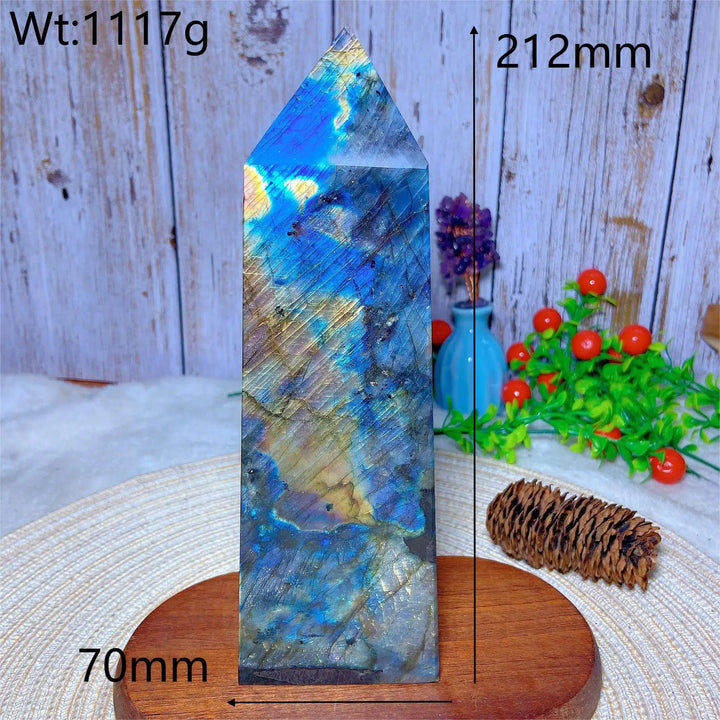 Statement Size Blue Labradorite Tower