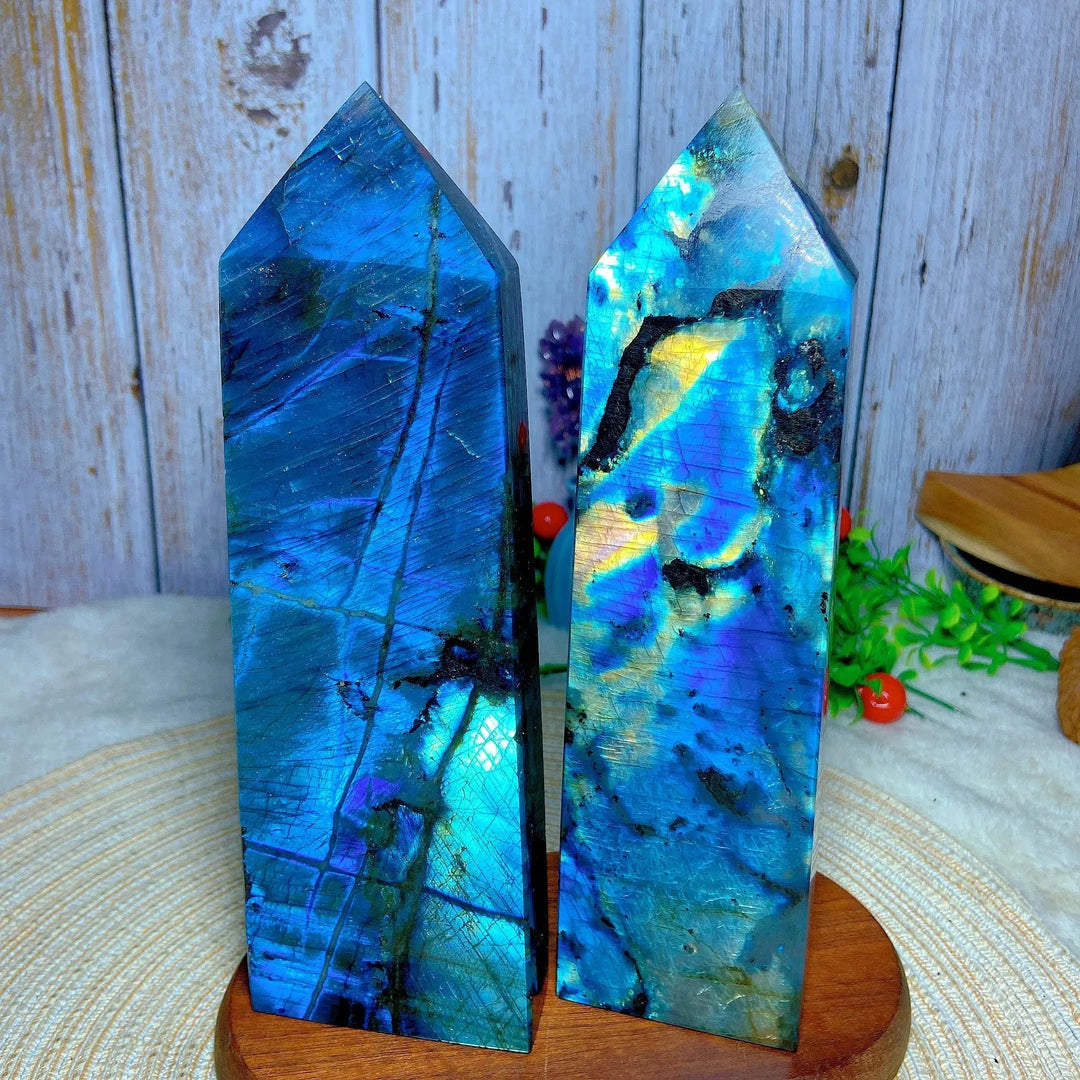 Statement Size Blue Labradorite Tower