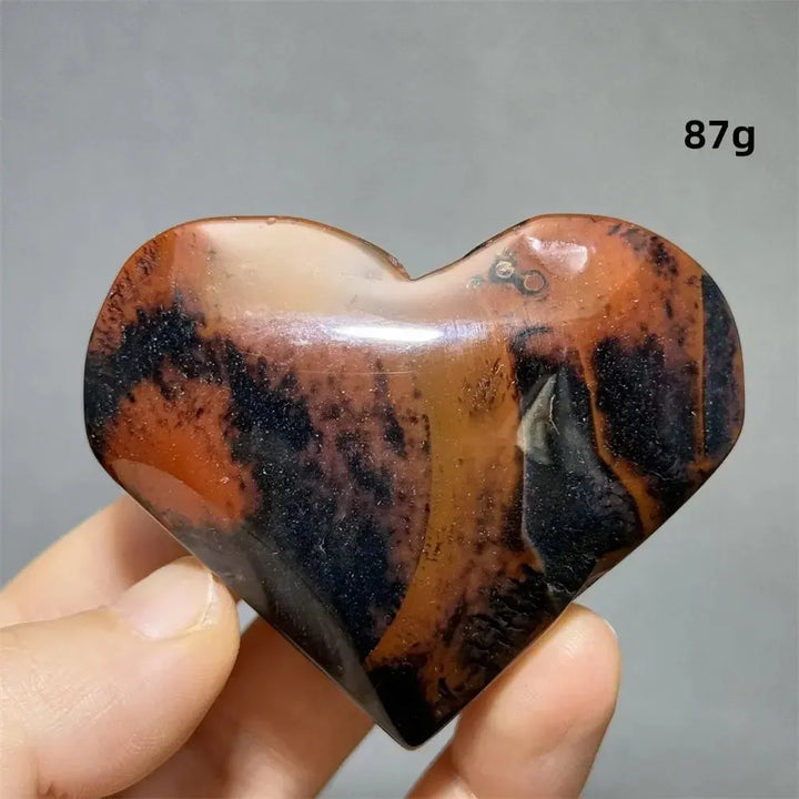 Striped Agate Heart Healing Crystal-Hearts-Ali-Agate-13 87g-Crystal Destiny