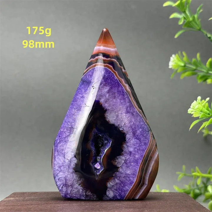 Stunning Amethyst Crystal Freeform Torch