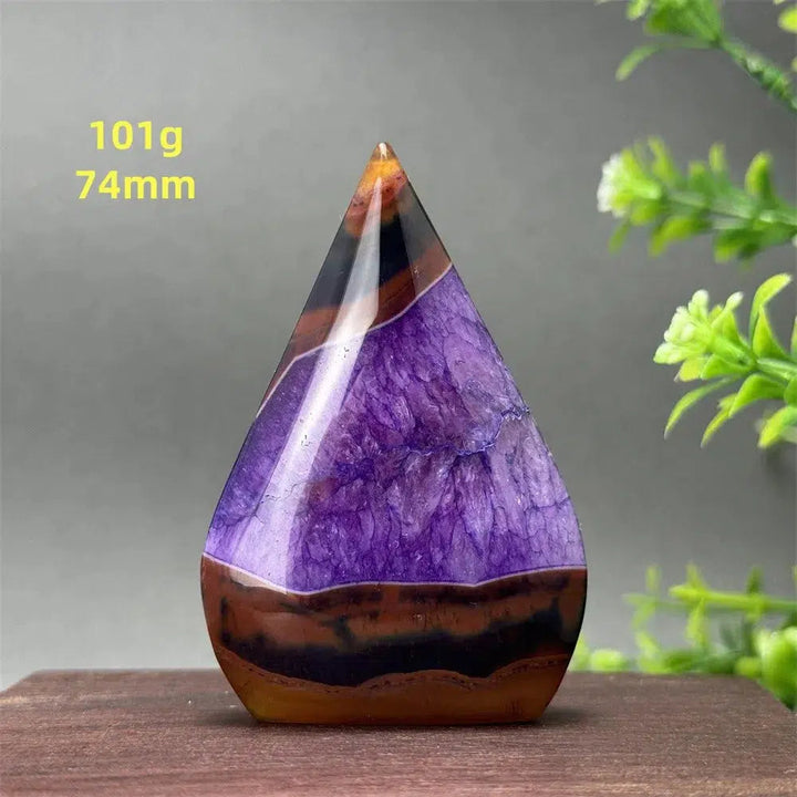 Stunning Amethyst Crystal Freeform Torch