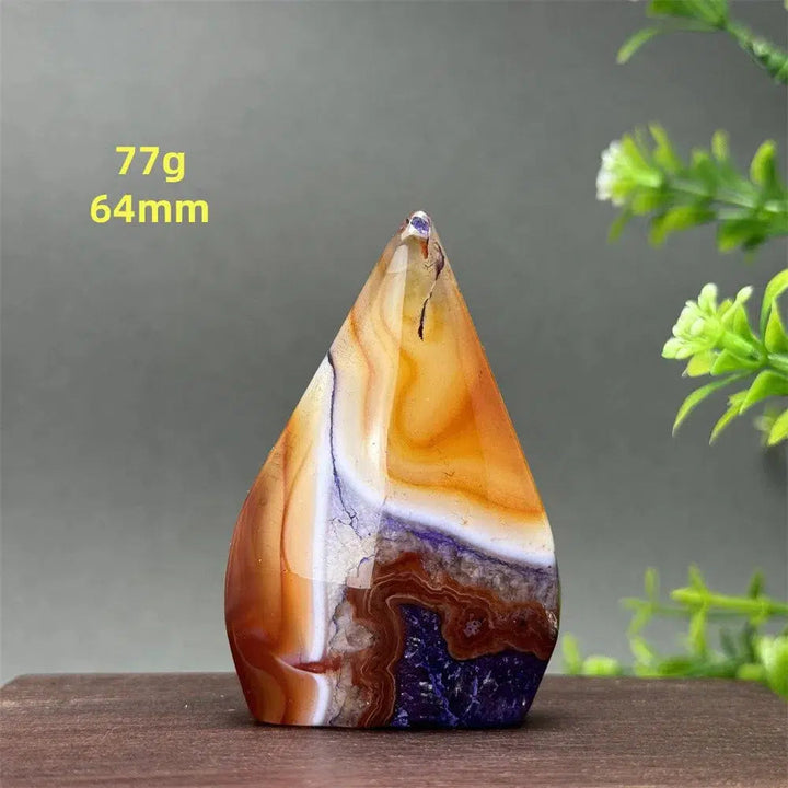 Stunning Amethyst Crystal Freeform Torch