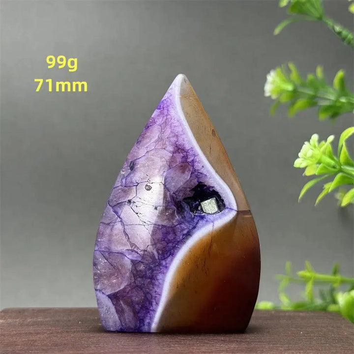 Stunning Amethyst Crystal Freeform Torch