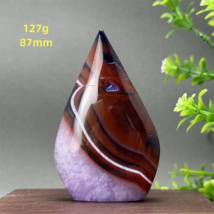 Stunning Amethyst Crystal Freeform Torch