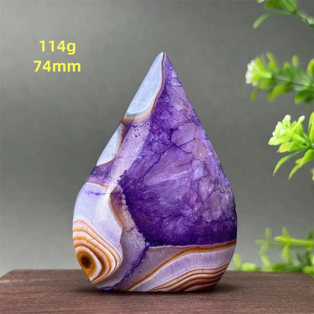 Stunning Amethyst Crystal Freeform Torch