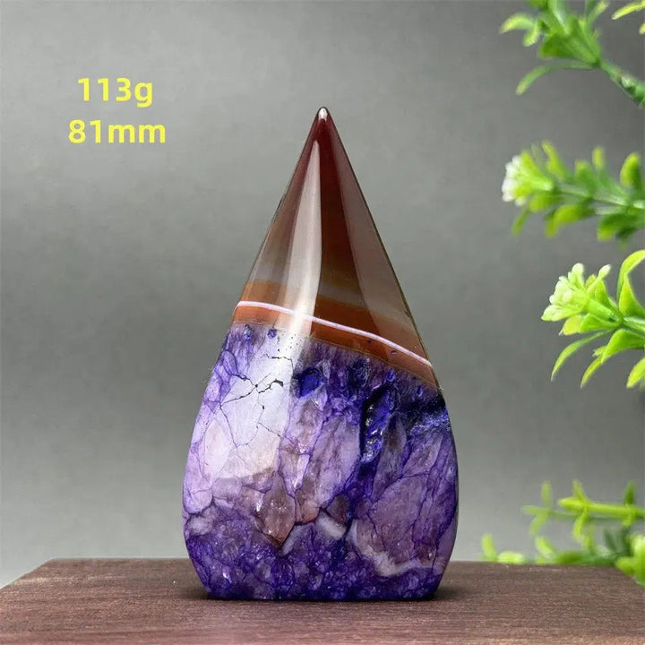 Stunning Amethyst Crystal Freeform Torch