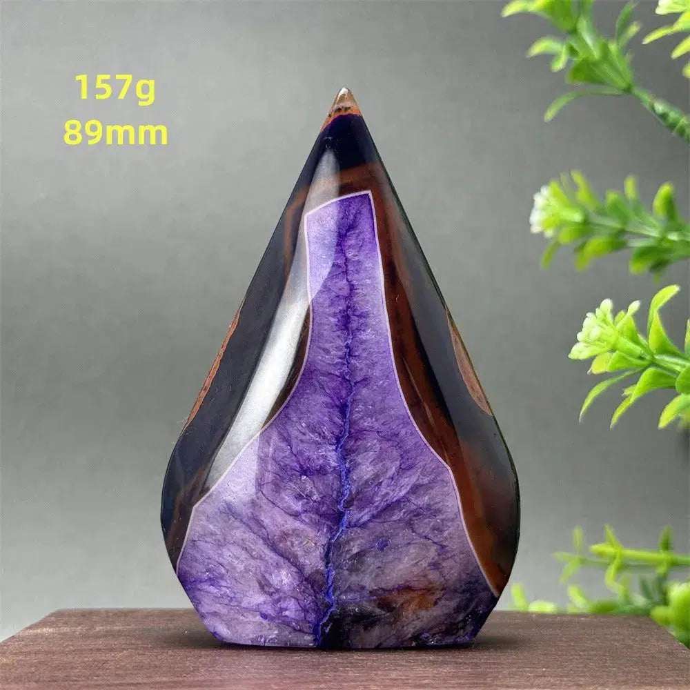 Stunning Amethyst Crystal Freeform Torch