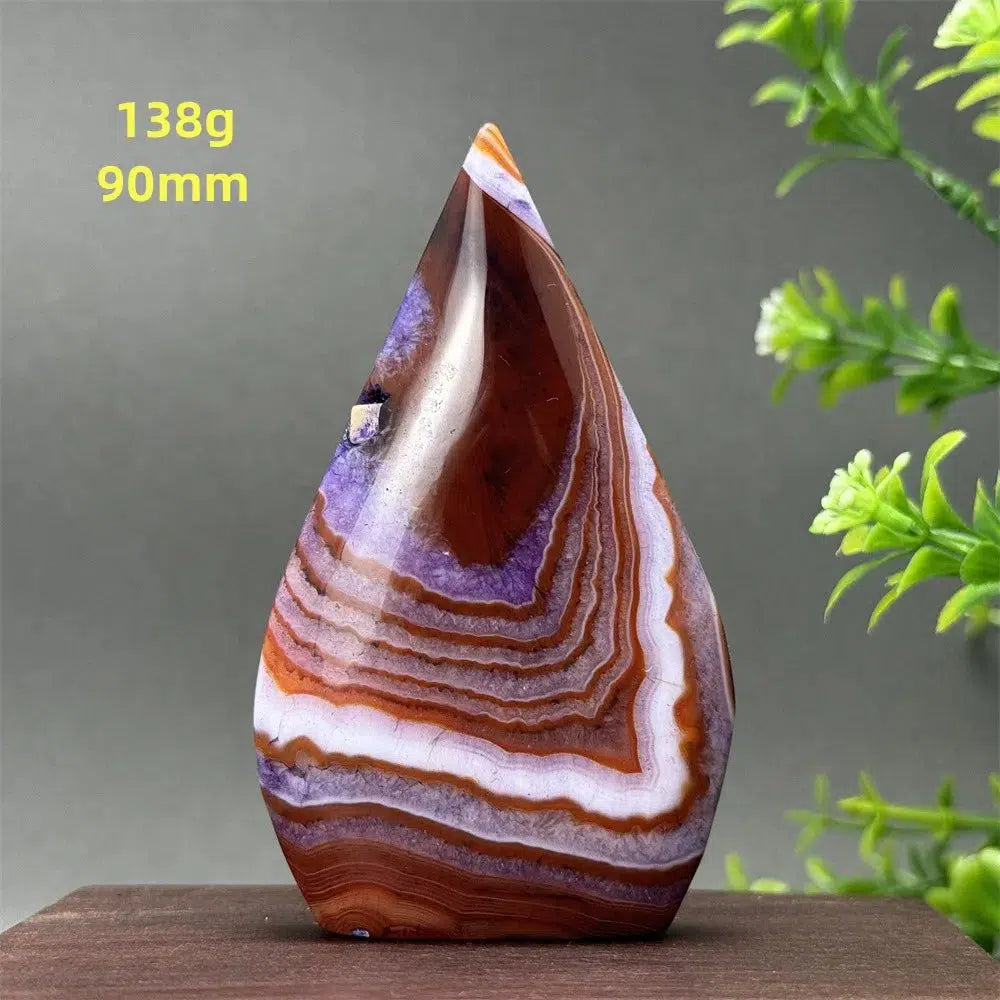 Stunning Amethyst Crystal Freeform Torch