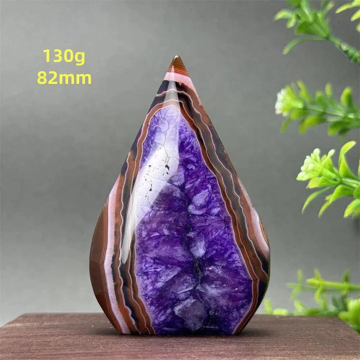 Stunning Amethyst Crystal Freeform Torch