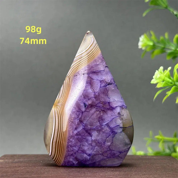 Stunning Amethyst Crystal Freeform Torch