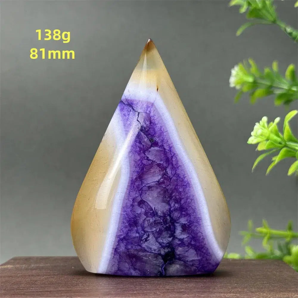 Stunning Amethyst Crystal Freeform Torch