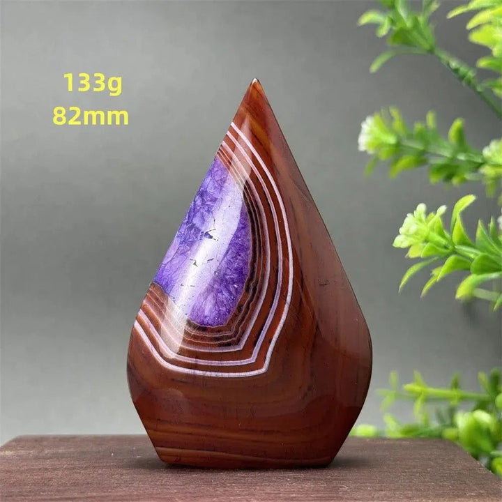 Stunning Amethyst Crystal Freeform Torch