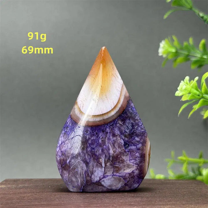 Stunning Amethyst Crystal Freeform Torch