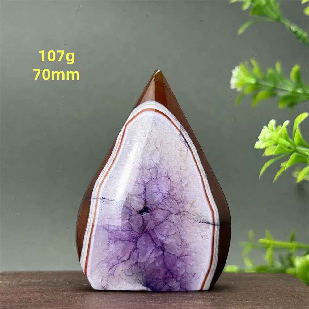 Stunning Amethyst Crystal Freeform Torch