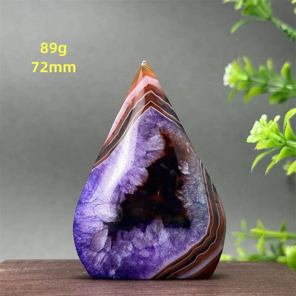 Stunning Amethyst Crystal Freeform Torch