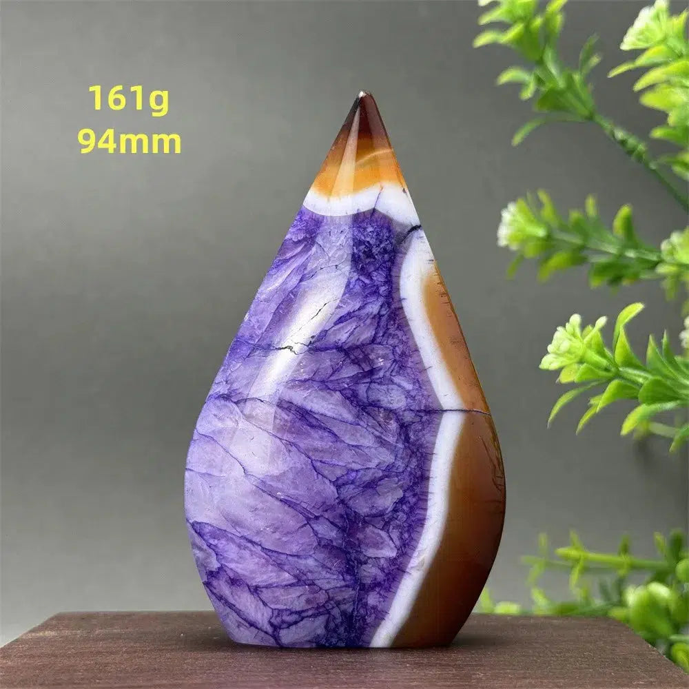 Stunning Amethyst Crystal Freeform Torch