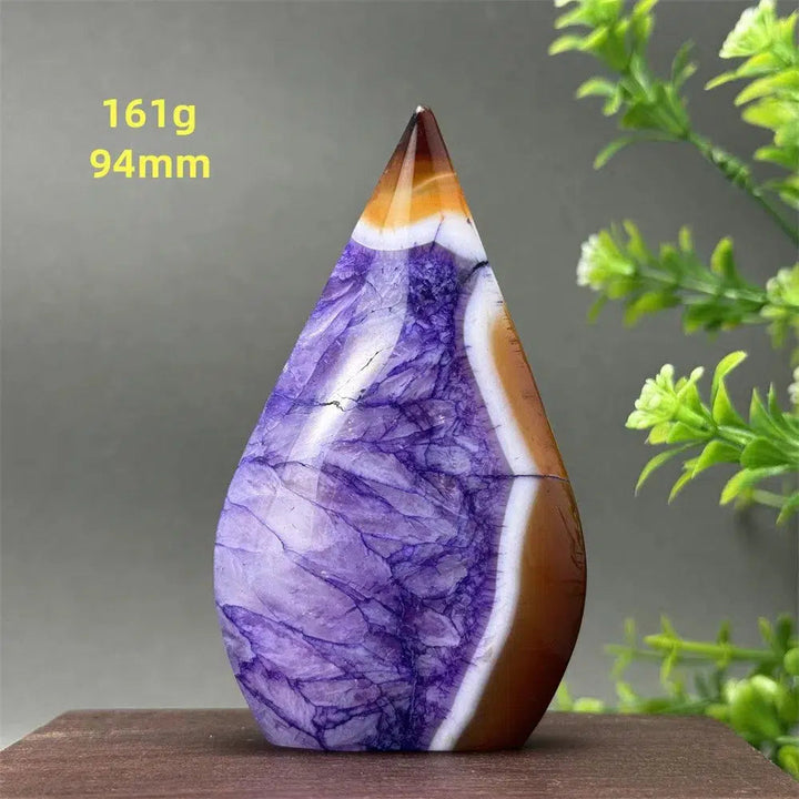 Stunning Amethyst Crystal Freeform Torch