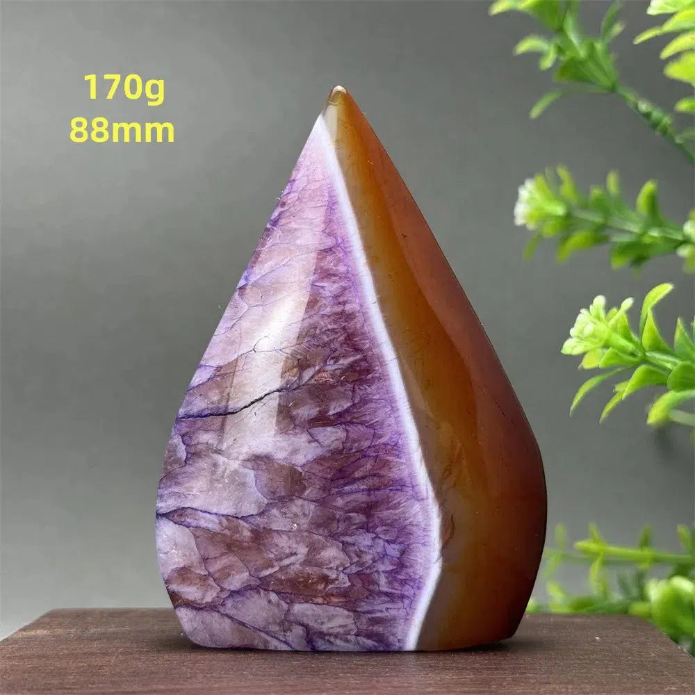 Stunning Amethyst Crystal Freeform Torch