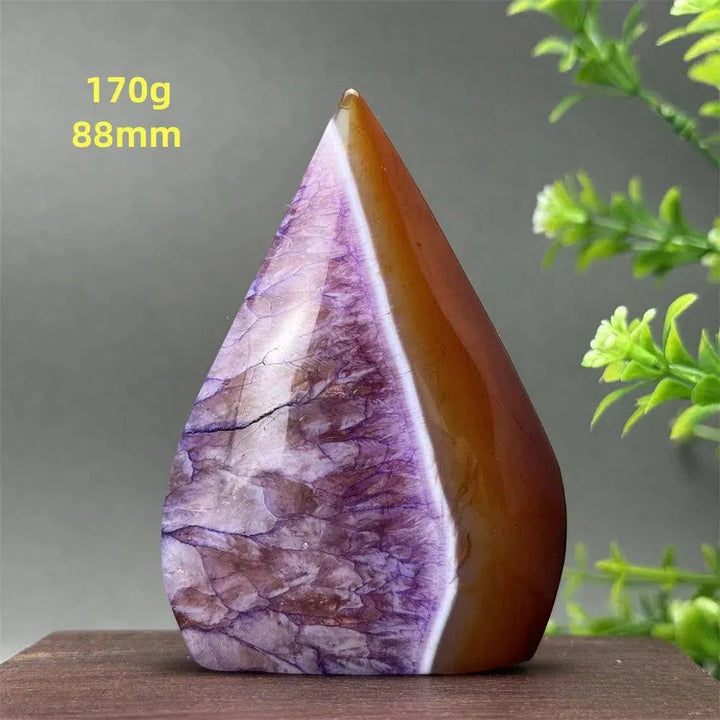 Stunning Amethyst Crystal Freeform Torch