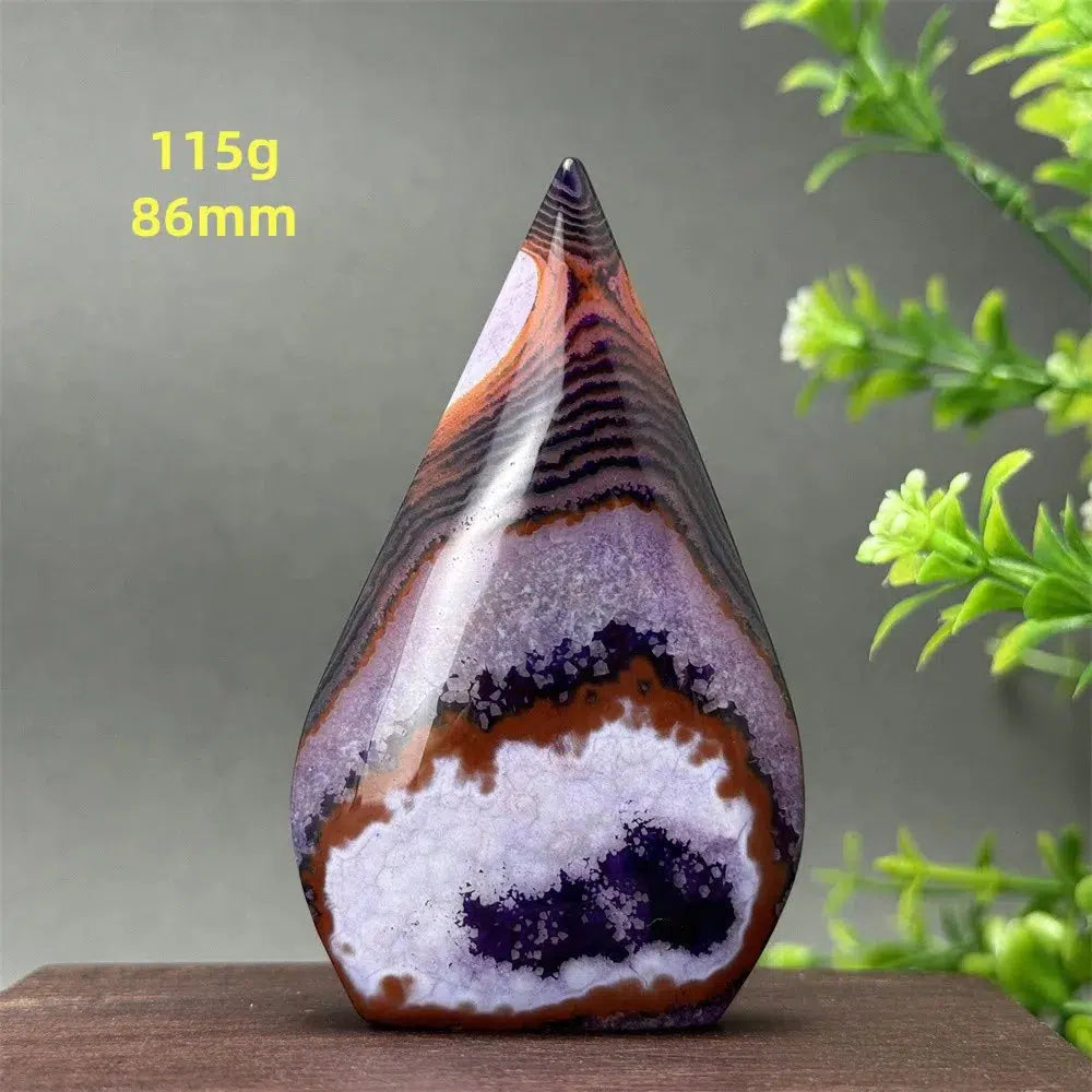 Stunning Amethyst Crystal Freeform Torch