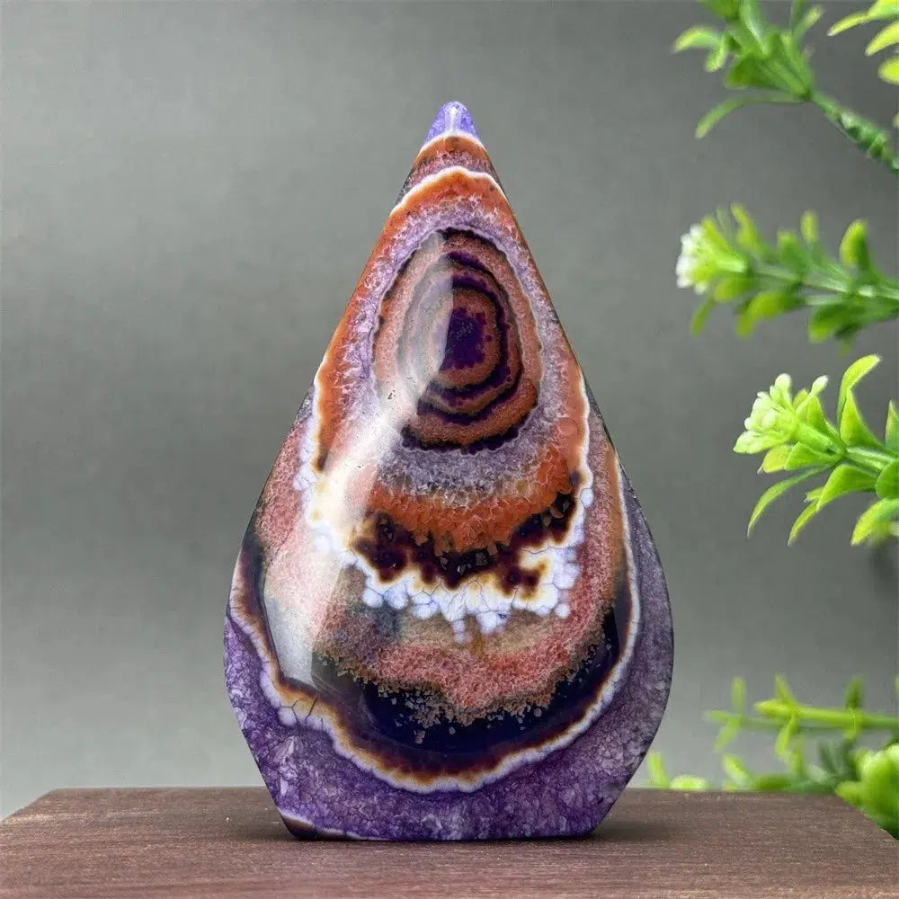 Stunning Amethyst Crystal Freeform Torch