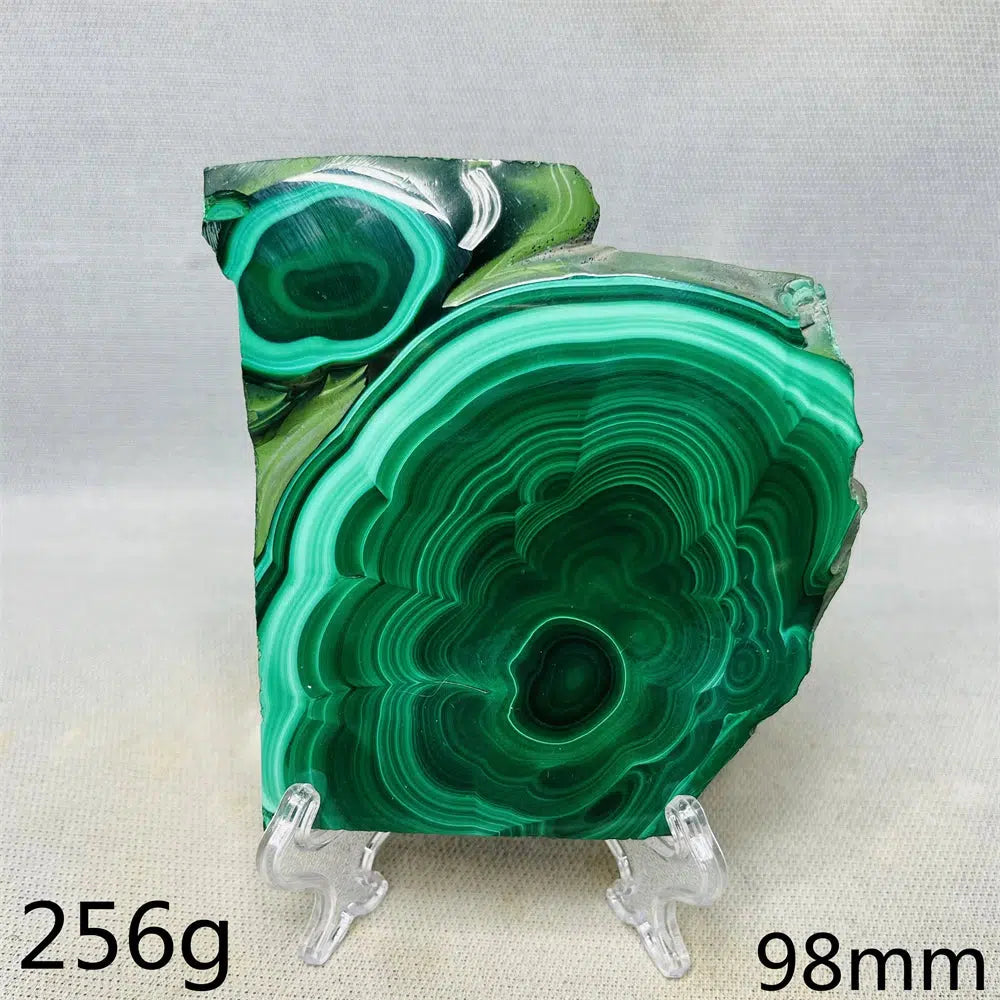 Stunning Malachite Slice