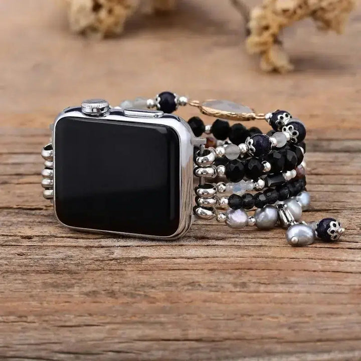 Stunning Mixed Material Apple iWatch Band