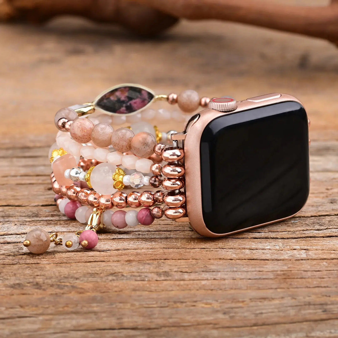 Stunning Mixed Material Apple iWatch Band