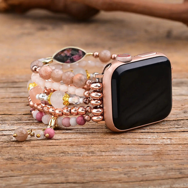 Stunning Mixed Material Apple iWatch Band