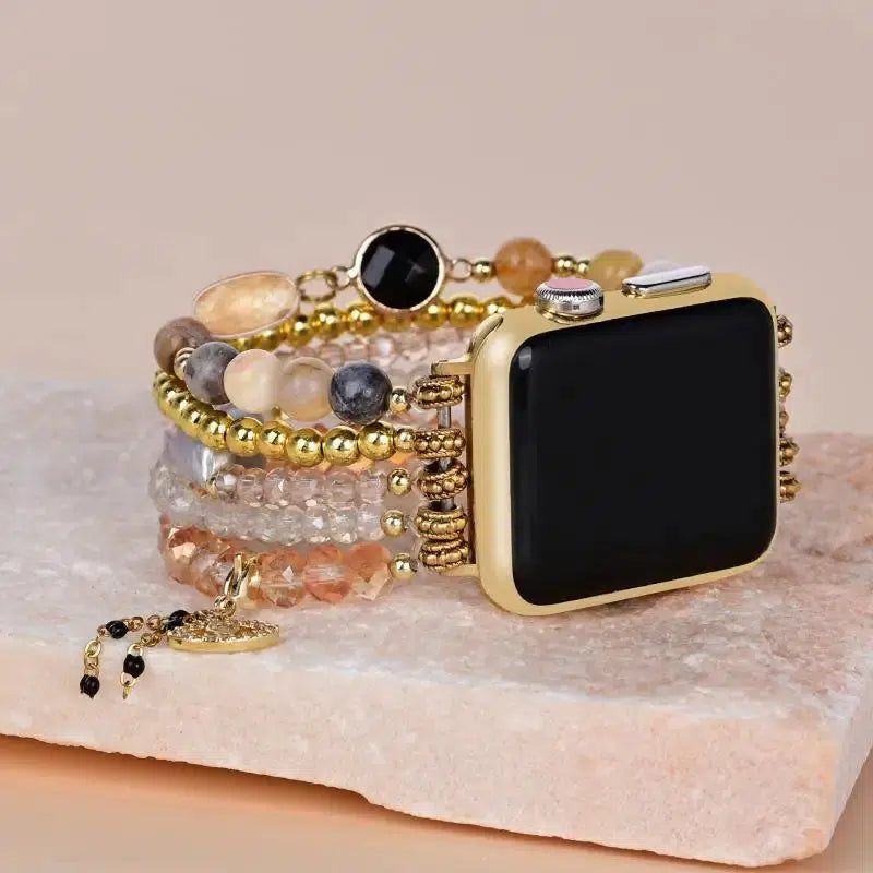 Stunning Mixed Material Apple iWatch Band