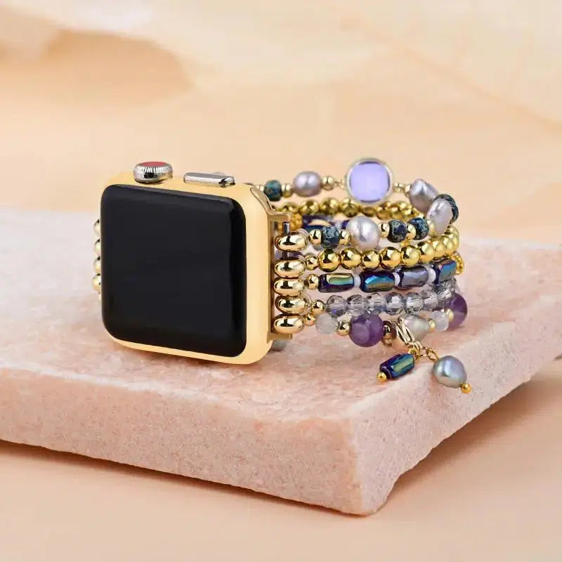 Stunning Mixed Material Apple iWatch Band