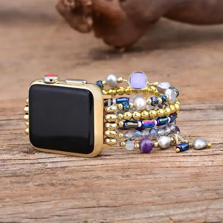 Stunning Mixed Material Apple iWatch Band