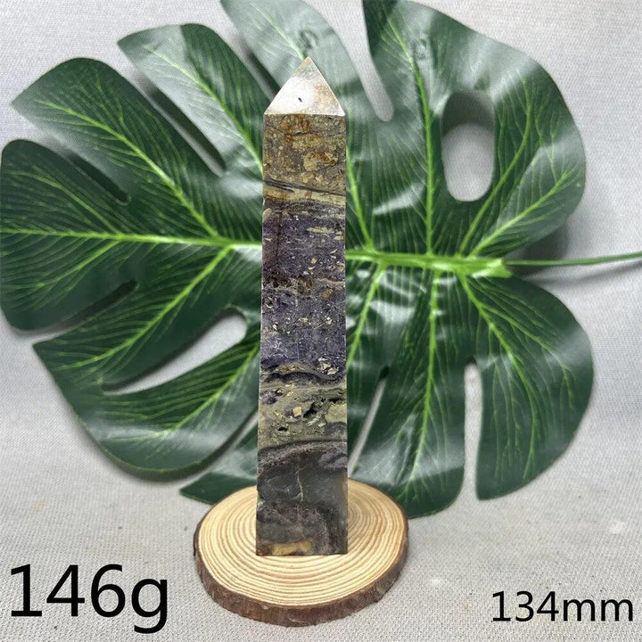 Sugilite and Fluorite Tower