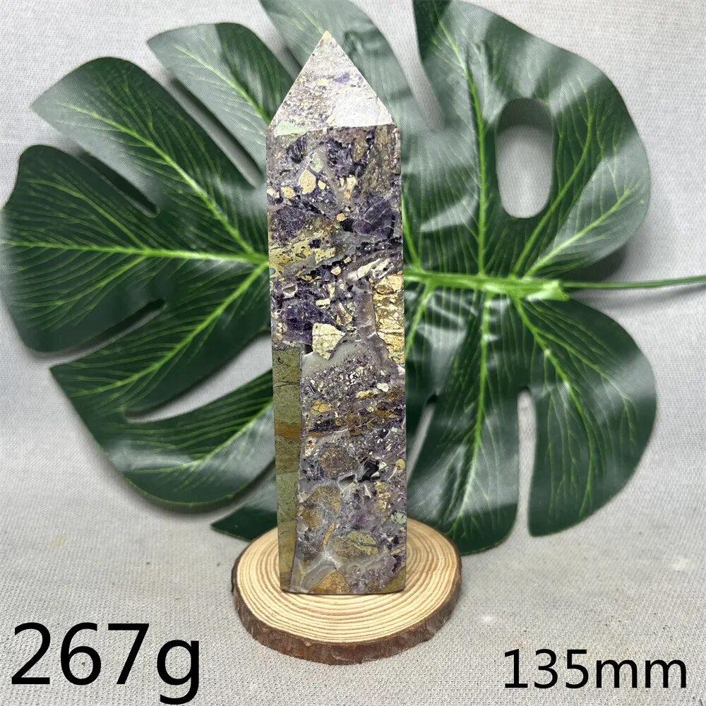 Sugilite and Fluorite Tower