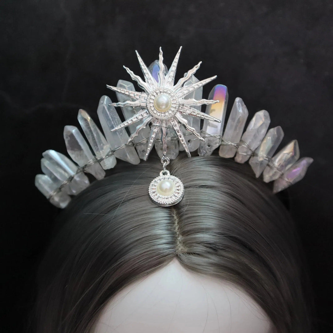 Sun Goddess Crystal Tiaras